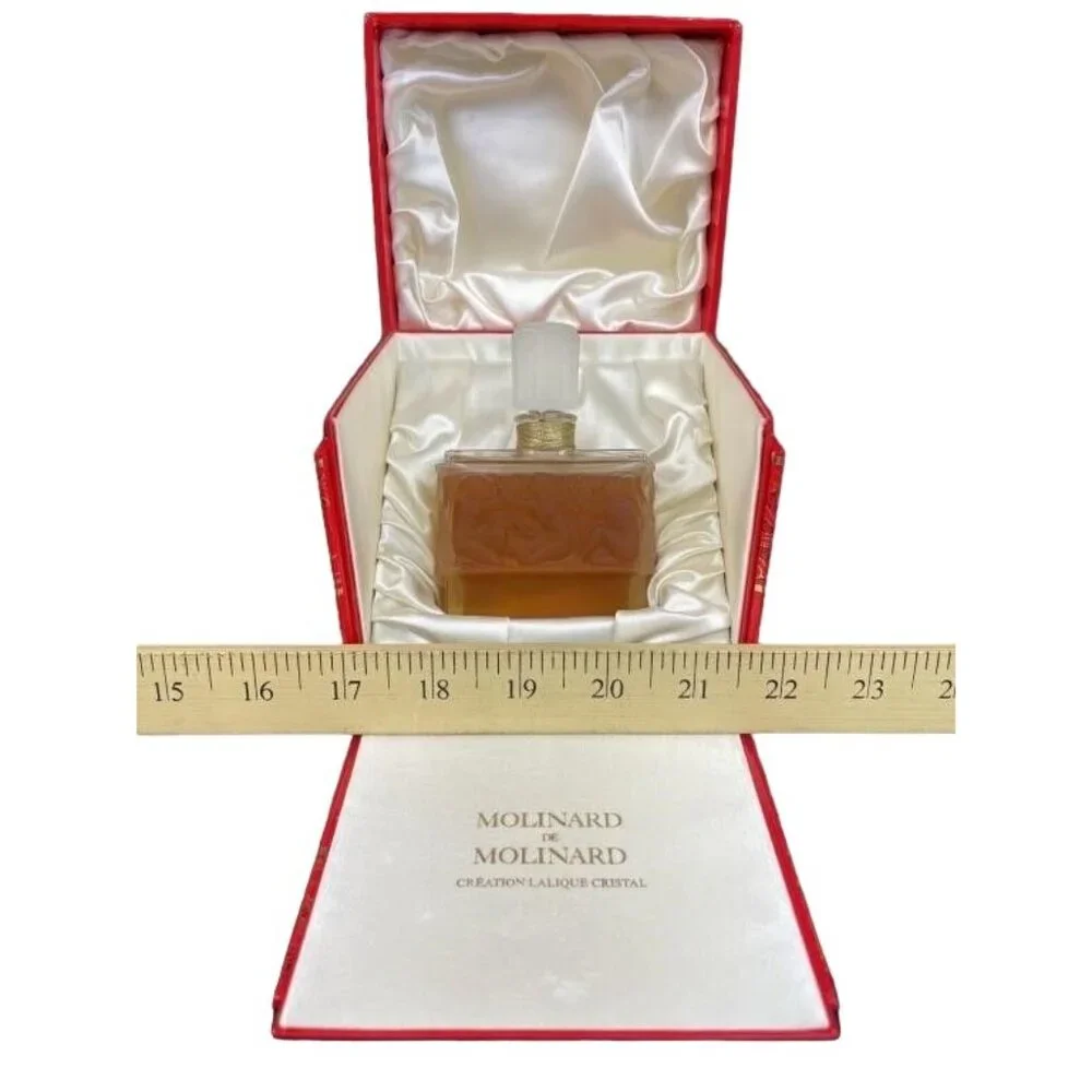 Molinard de Molinard Extrait 1979 Limited Edition in Lalique Cristal COA and box